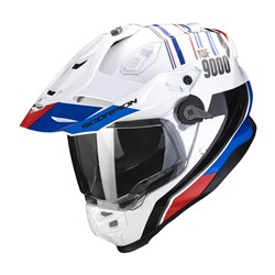 SCORPION EXO ADF-9000 AIR DESERT - WHT/BLU/RED (2XL)