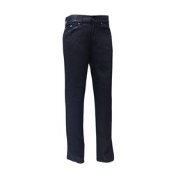 BULL-IT MENS OIL SKIN SR6 JEANS BLK REGULAR (40) [ONC01] #