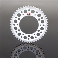 RENTHAL TWINRING REAR SPROCKET SIL 50T (1500-520-50GPSI)