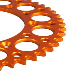 RENTHAL REAR SPROCKET MX ULTRALIGHT GROOVED ORG 48T (192U-420-48GPOR)