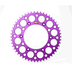 RENTHAL REAR SPROCKET MX ULTRALIGHT GROOVED PUR 52T (224U-520-52GPPE)
