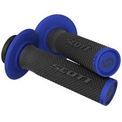 SCOTT GRIP - SX II LOCK ON & CAM SET BLACK/BLUE