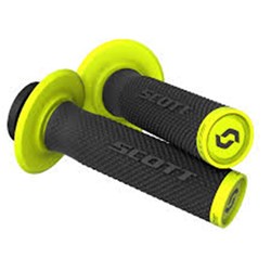 SCOTT GRIP - SX II LOCK ON & CAM SET BLACK/YELLOW