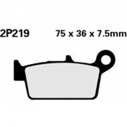 NISSIN BRAKE PADS 2P-219 GS H.D. (FA131 / FDB539 / DP815) # [ONC01] #