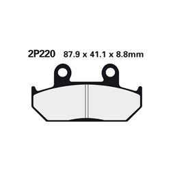 NISSIN BRAKE PADS 2P-220 ST SINT (FA124 / FDB452 / DP109) # [ONC01] #