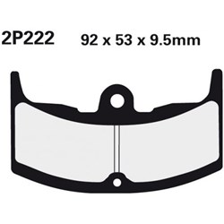 NISSIN BRAKE PADS 2P-222 SS ( FA80 / FDB310 / DP106) # [ONC01] #