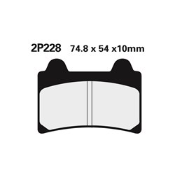NISSIN BRAKE PADS 2P-228 NS (FA123 / FDB449 / DP409) # [ONC01] #
