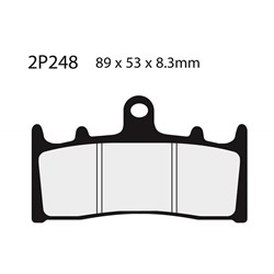 NISSIN BRAKE PADS 2P-248 NS (FA188 / FDB873 / DP216) # [ONC01] #