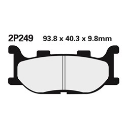 NISSIN BRAKE PADS 2P-249 NS/SS (FA199 / FDB2003 / DP421) # [ONC01] #