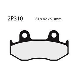 NISSIN BRAKE PADS 2P-310 NS (FA323 / FDB2119) # [ONC01] #