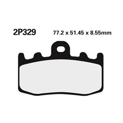 NISSIN BRAKE PADS 2P-329 ST SINT (FA335 / FDB2125 / DP641) # [ONC01] #