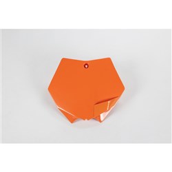 UFO KTM FRONT NO. PLATE SNR SX/SXF 07-12 (ORG 98-18)