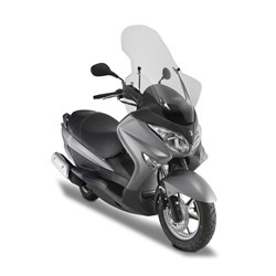 GIVI WINDSCREEN ONLY TRANSPARENT - SUZUKI BURGMAN 125-200 06-21 (NEEDS FITTING KIT D267KIT)