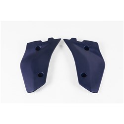 UFO HUSQVARNA LOWER RADIATOR SHROUDS CR/WR 06-13 BLU