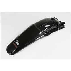 /UFO HONDA REAR FENDER WITH LED T/LIGHT CRF250 X 04-16 BLK