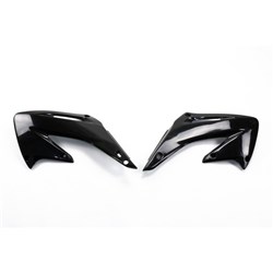UFO HONDA RADIATOR SHROUD CR125/250 02-07 BLK