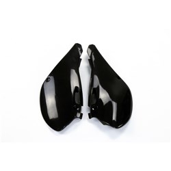 UFO KAWASAKI SIDE PANELS KX125/250 99-02 BLK