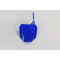 UFO YAMAHA FRONT NO.PLATE YZ125/250 06-14 / YZF250/450 06-09 (REFLEX BLU)