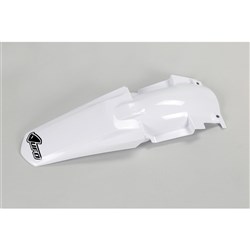 UFO YAMAHA REAR FENDER YZ80/85 02-21 WHT