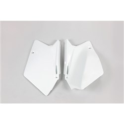 UFO SUZUKI SIDE PANELS RMZ450 05-06 WHT [ONC01] #