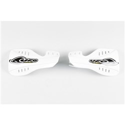 UFO HANDGUARDS SUZUK RMZ250 05-09 WHT # [ONC01]