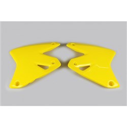 UFO SUZUKI RADIATOR SHROUDS DRZ400 00-25 YEL