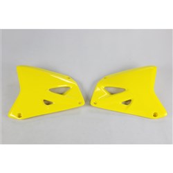 UFO SUZUKI RADIATOR SHROUD RM125/250 01-25 (YEL 01-18)