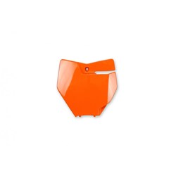 UFO KTM FRONT NO. PLATE SX/SXF 16-18 NO SX250-16 (ORG 98-18)
