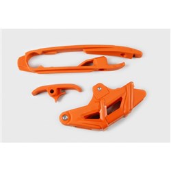 UFO KTM SWINGARM SLIDER/CHAIN GUIDE KIT SX/SXF 16-18 (ORG 98-18) NO SX250-16
