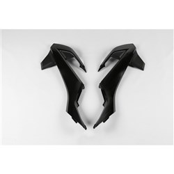 UFO KTM RADIATOR SHROUDS 65SX 16-18 BLK