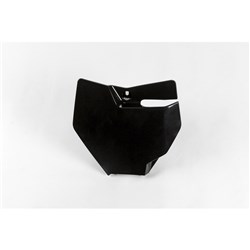 UFO KTM FRONT NO. PLATE 85SX 18 BLK