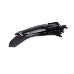 UFO KTM ENDURO REAR FEDNER W/LED EXC/EXC-F 20-23 BLK