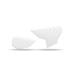 UFO HUSQVARNA VENTED AIRBOX COVER 23-25 WHT
