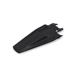 UFO HUSQVARNA REAR FENDER W/PINS TE/FE150/250/300/350/450/501 24-25 BLK