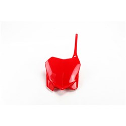 /UFO HONDA FRONT NO. PLATE CRF250R 10-13/CRF450R 09-12 (RED 00-18)