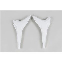 /UFO HONDA AIRBOX COVER CRF250R 10-13/450R 09-12 WHT