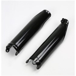 UFO HONDA FORK SLIDER PROTECTORS CRF250R 14-17/CRF450R 13-16 BLK #