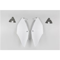 UFO HONDA SIDE PANELS CRF250R 18/450R/RX 17-18 WHT