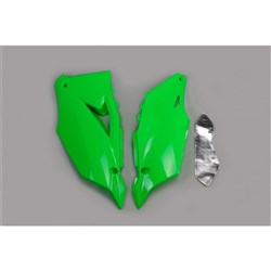 UFO KAWASAKI SIDE PANELS KXF250 21-24 / KXF450 19-23 GRN