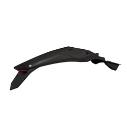 UFO KAWASAKI REAR FENDER W/LED R KX250F 25 / KX450F 24-26 BLK