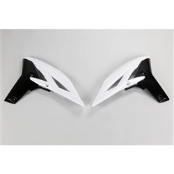 UFO YAMAHA RADIATOR SHROUDS YZF250 10 WHT [ONC01] #