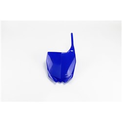 UFO YAMAHA FRONT NO.PLATE YZ125-250 15-21/YZF250 10-18/450 10-17 (REFLEX BLU)