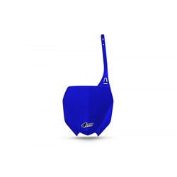 UFO YAMAHA FRONT NO. PLATE YZF250 19-23 YZF450 18-22 YZ125 22-26 YZ250 22-26 (REFLEX BLU)
