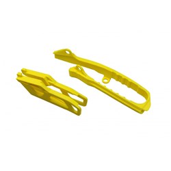/UFO SUZUKI CHAIN GUIDE/S/ARM SLIDER KIT RMZ250 19-25/RMZ450 18-25 (YEL 01-22)