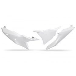 UFO KTM COMPATIBLE SIDE PANELS & AIRBOX COVER SX125/250/300 SX150 25 SXF250/350/450 23-26 WHT