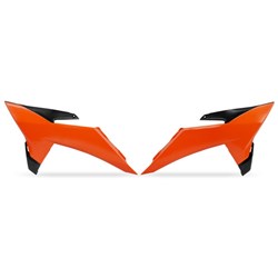UFO KTM RADIATOR COVERS SX125 25 ORG