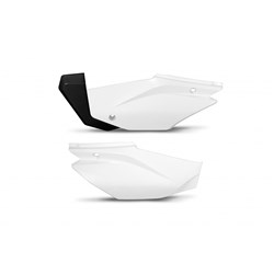 UFO HONDA SIDE PANELS CRF110F 19-25 WHT