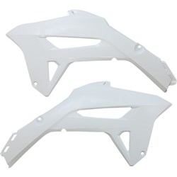 UFO HONDA RADIATOR COVERS CRF250R 22/450R 21-22 WHT