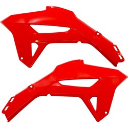 UFO HONDA RADIATOR COVERS CRF250R 22/450R 21-22 RED