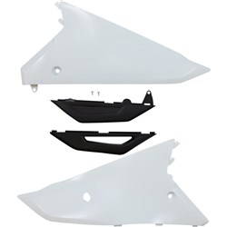 UFO HONDA SIDE PANELS CRF250R/RX 22-25 450R/RX 21-25 WHT